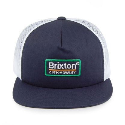 Casquette Trucker Palmer Mesh bleu-blanc BRIXTON