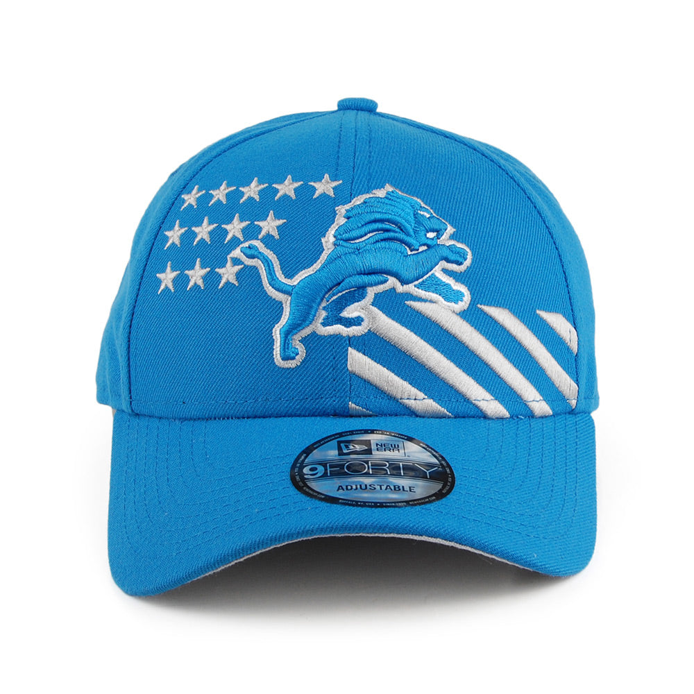 Casquette 9FORTY NFL Draft Detroit Lions bleu NEW ERA