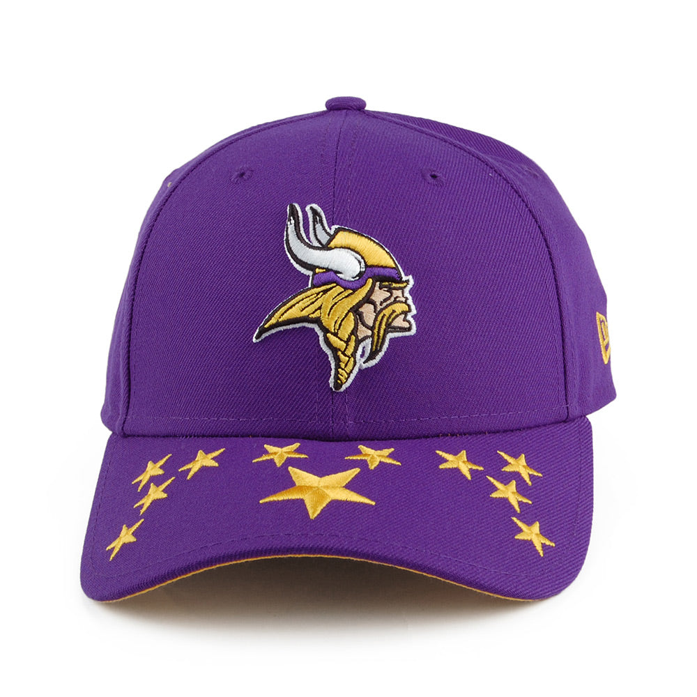 Casquette 9FORTY NFL Draft Minnesota Vikings violet NEW ERA