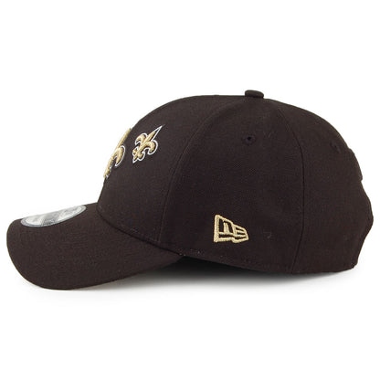 Casquette 9FORTY NFL Draft New Orleans Saints noir-doré NEW ERA