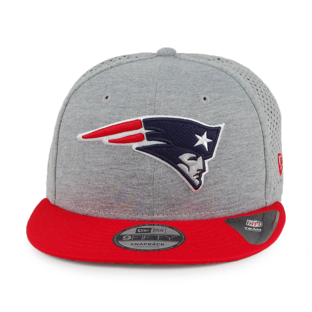 Casquette Snapback 9FIFTY Shadow Tech New England Patriots gris-rouge NEW ERA