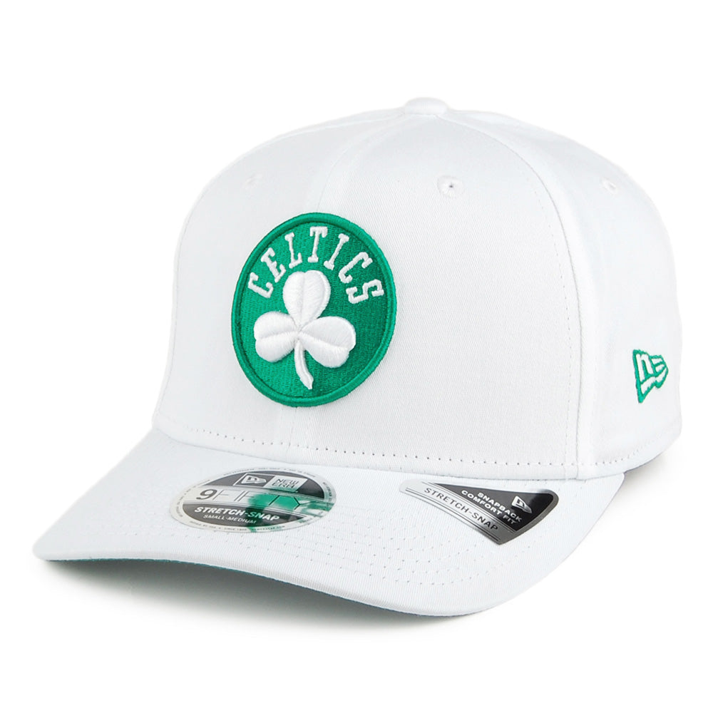Casquette Snapback 9FIFTY Stretch Snap Boston Celtics blanc NEW ERA