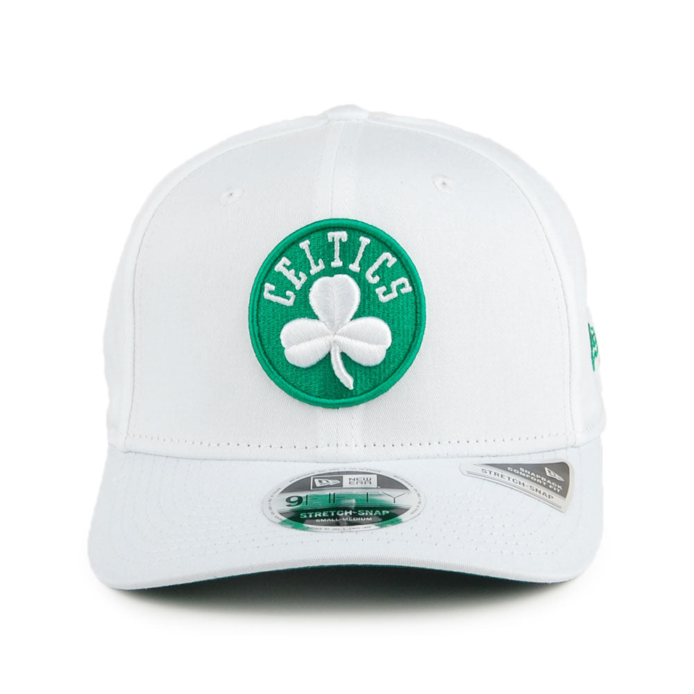 Casquette Snapback 9FIFTY Stretch Snap Boston Celtics blanc NEW ERA