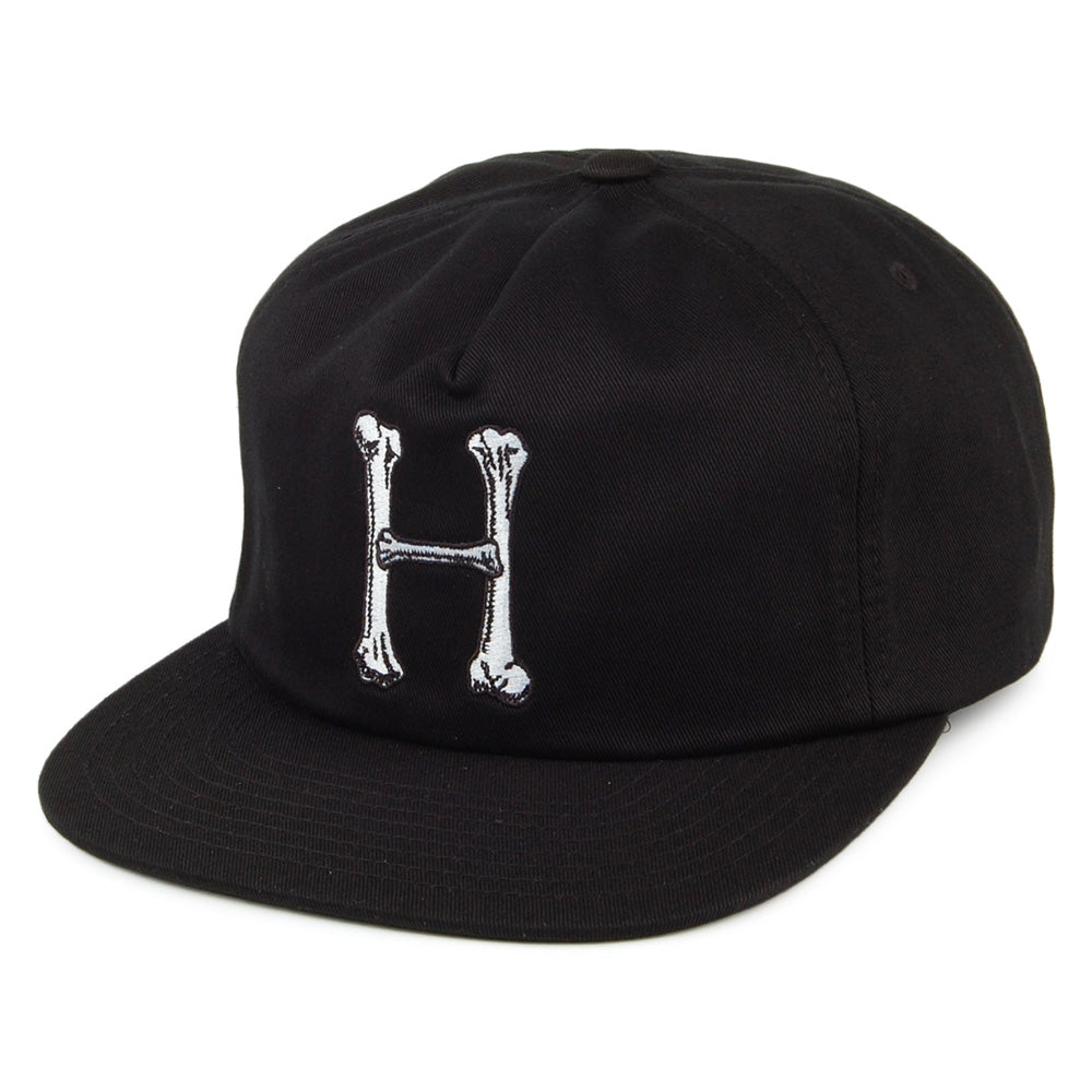 Casquette Snapback Bone Classic H noir HUF
