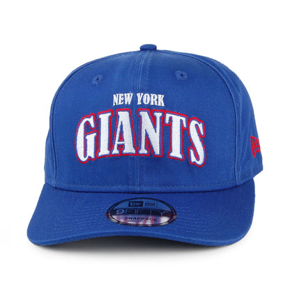 Casquette Snapback 9FIFTY NFL Pre-Curved New York Giants bleu NEW ERA