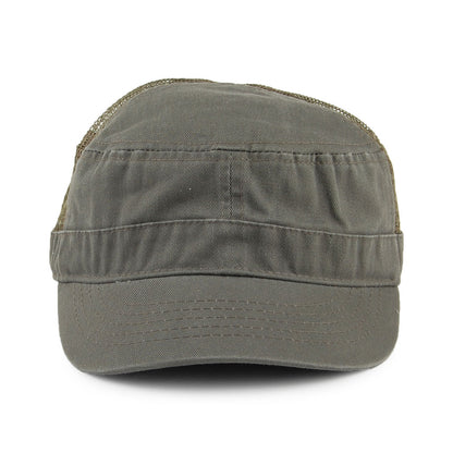 Casquette Militaire Oak Mesh Cotton olive DORFMAN PACIFIC