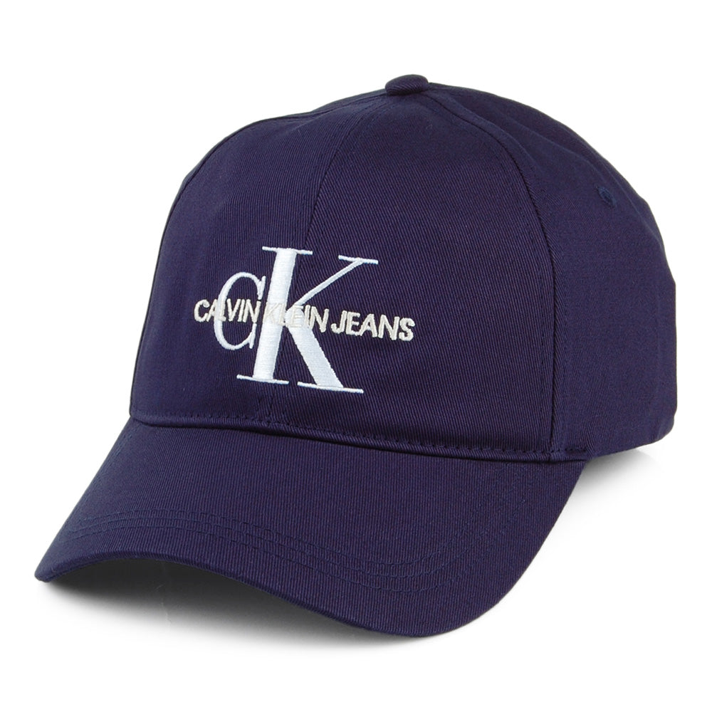 Casquette J Monogram bleu marine CALVIN KLEIN