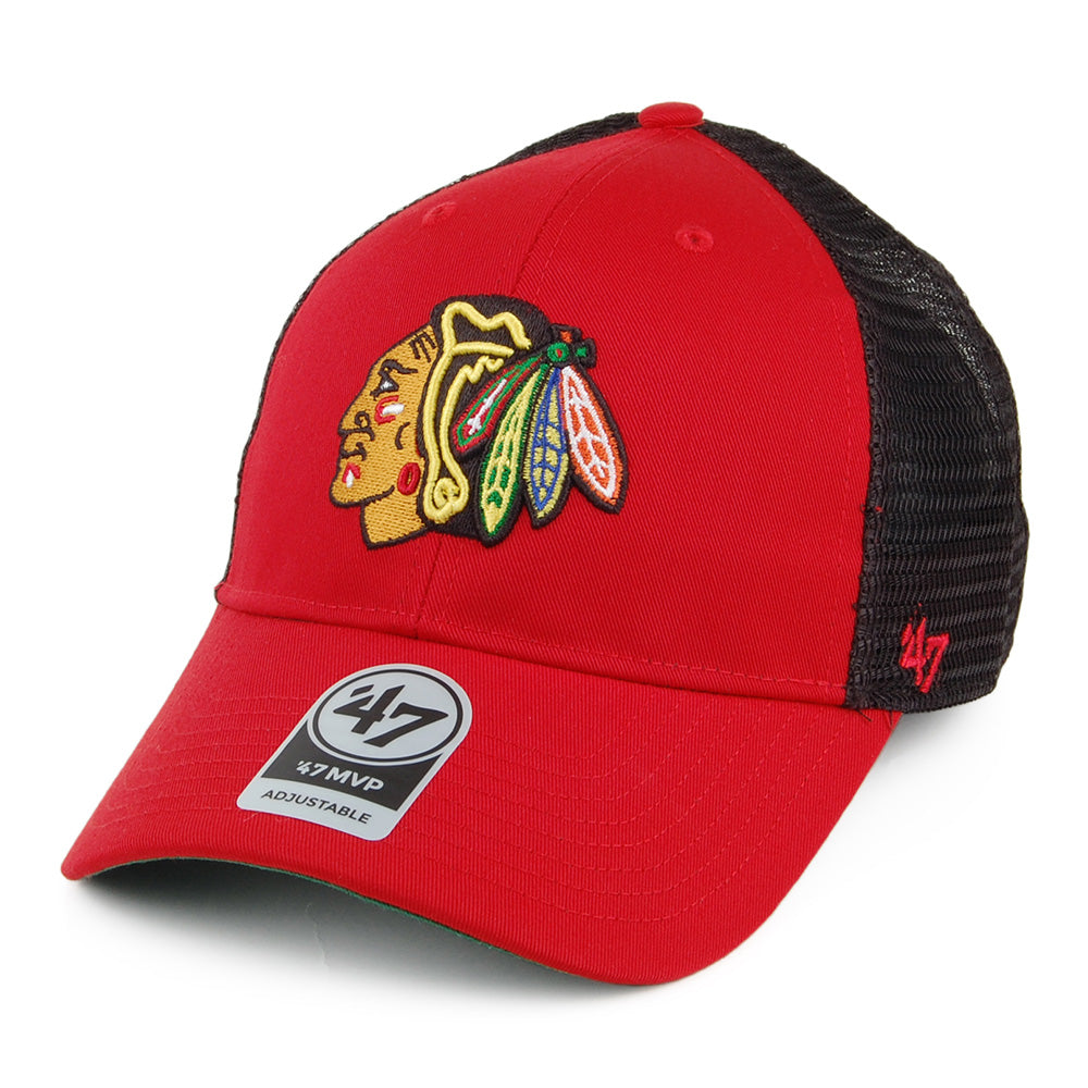Casquette Trucker NHL Branson MVP Chicago Blackhawks rouge 47 BRAND