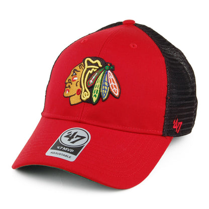 Casquette Trucker NHL Branson MVP Chicago Blackhawks rouge 47 BRAND