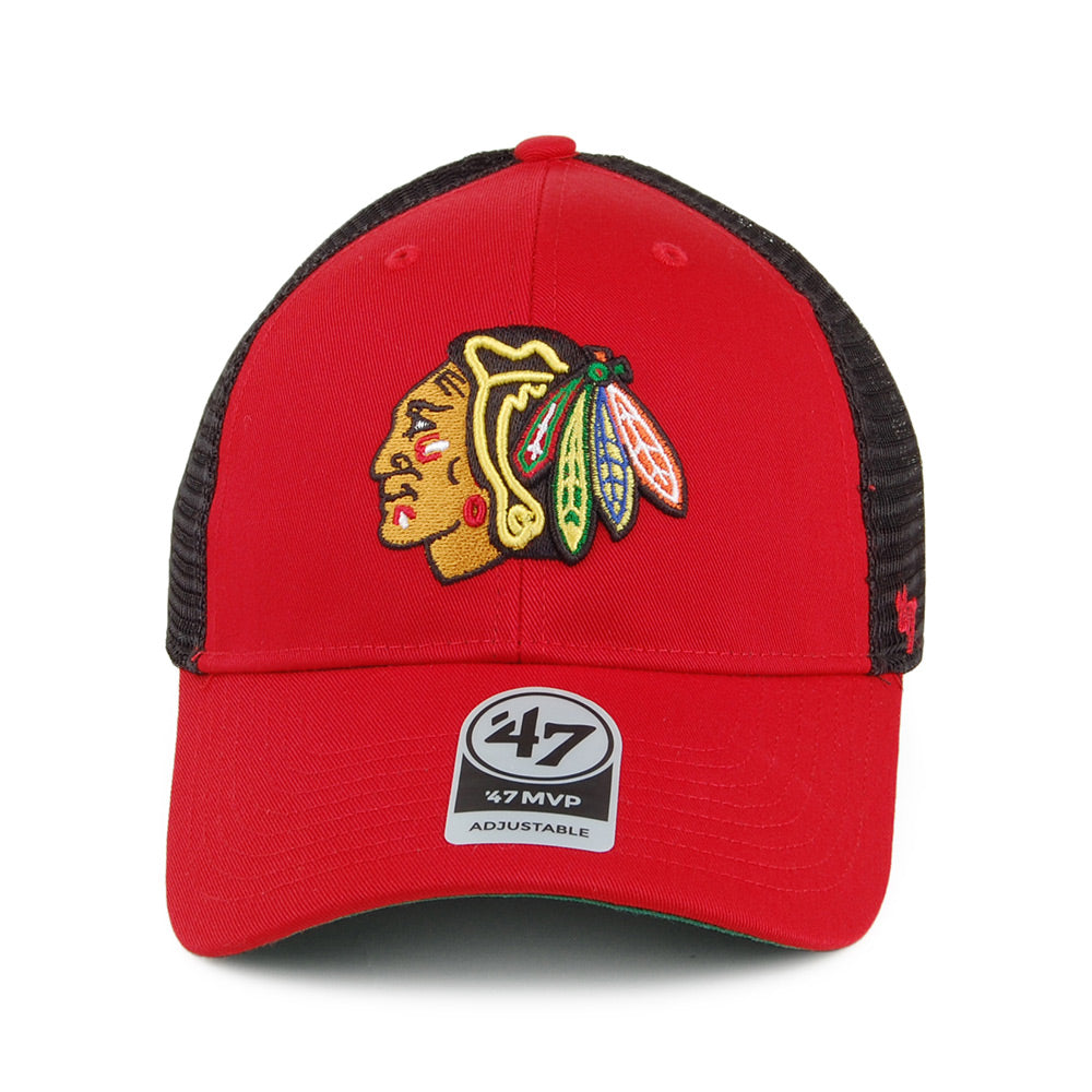 Casquette Trucker NHL Branson MVP Chicago Blackhawks rouge 47 BRAND