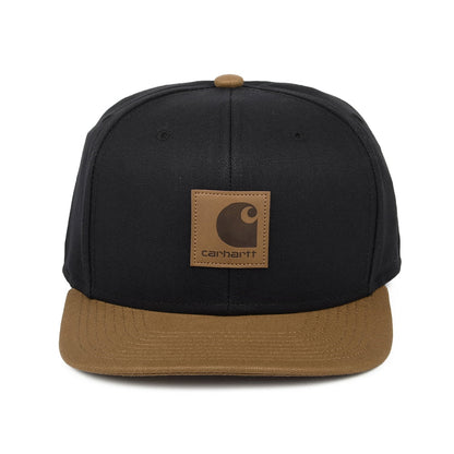 Casquette Snapback Bicolore Logo noir-marron CARHARTT WIP