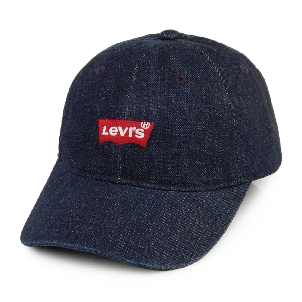 Casquette en Jean Mid Batwing bleu foncé LEVI'S
