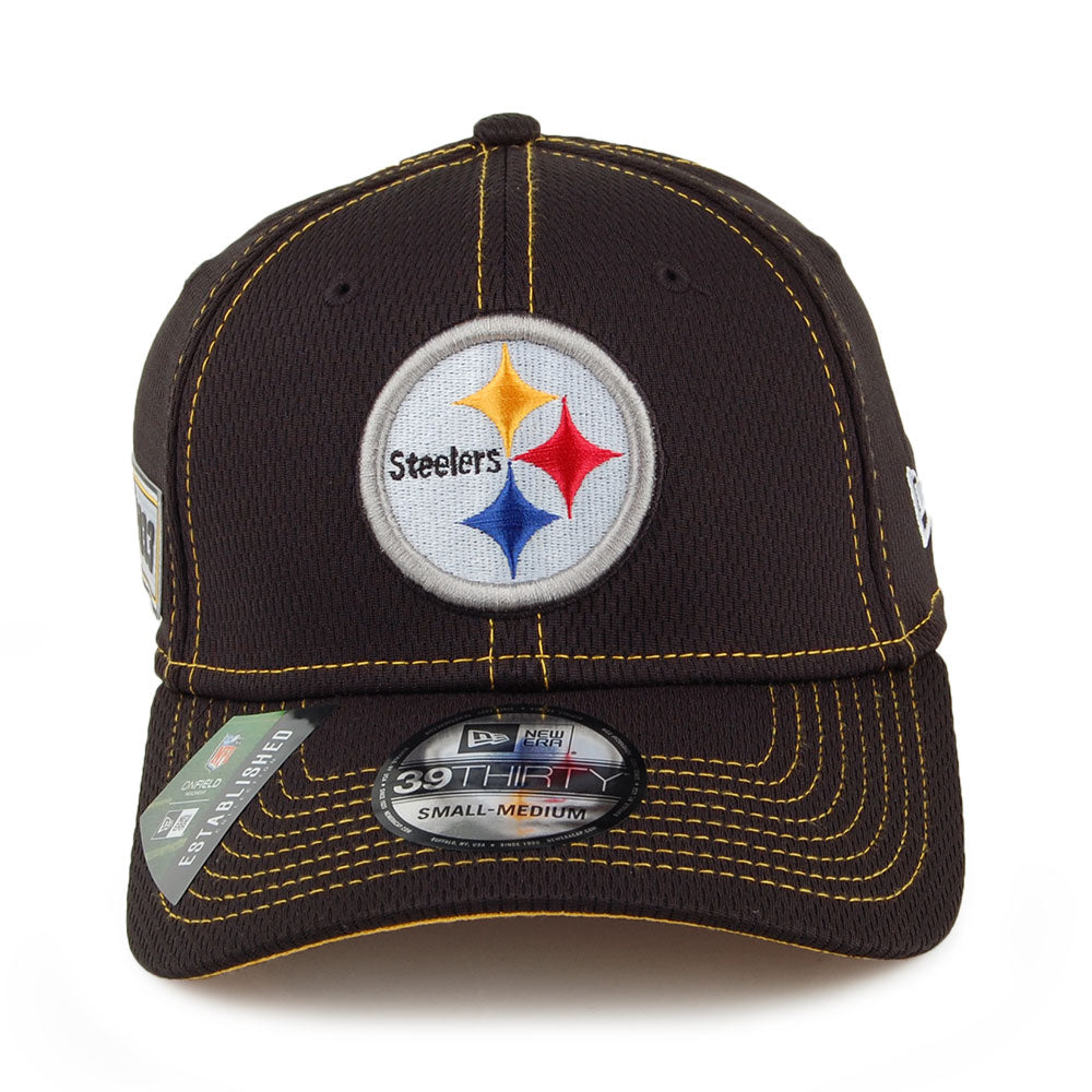 Casquette 39THIRTY NFL Onfield Road Pittsburgh Steelers noir NEW ERA