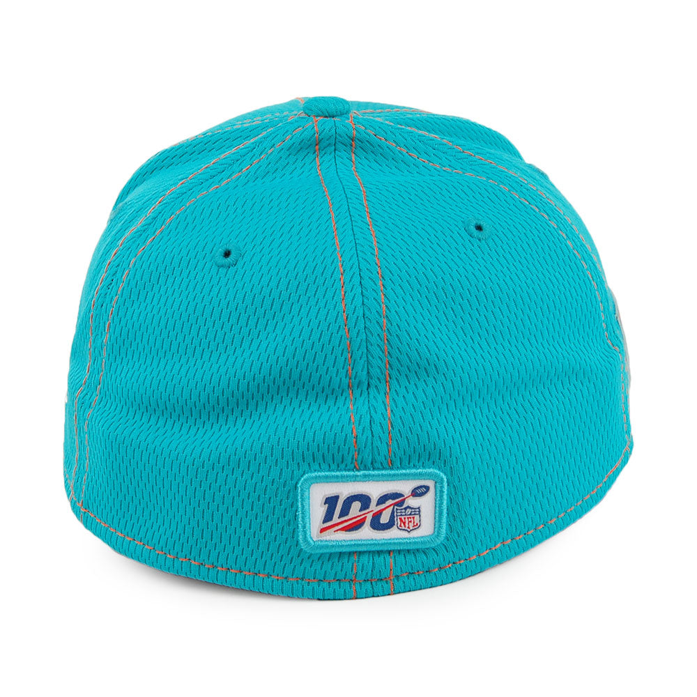 Casquette 39THIRTY NFL Onfield Road Miami Dolphins bleu sarcelle NEW ERA