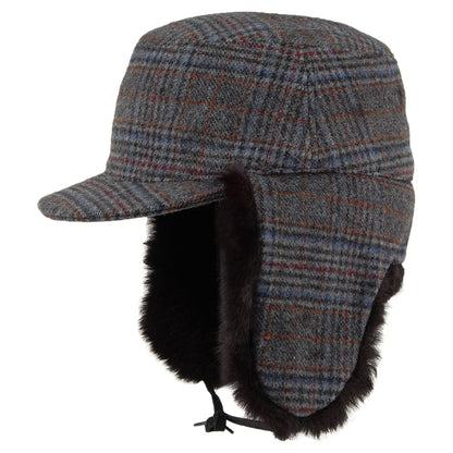 Casquette Militaire Avec Protège-Oreilles Krusk gris-noir CRAMBES