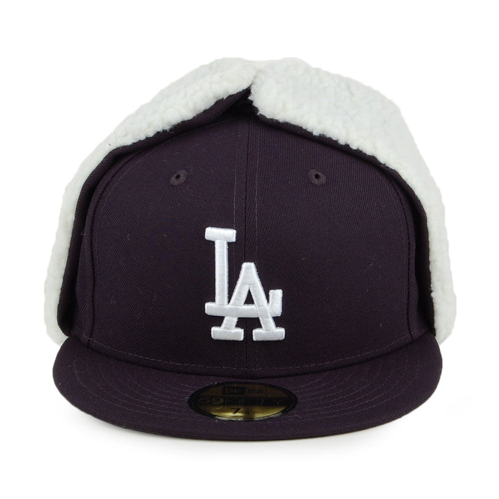 Casquette Protège-Oreilles 59FIFTY MLB Dogear L.A. Dodgers bleu marine NEW ERA