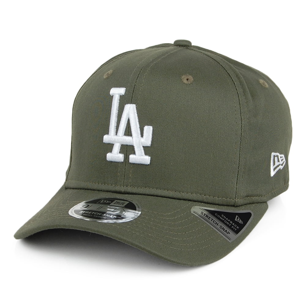 Casquette Snapback 9FIFTY MLB Tonal Stretch L.A. Dodgers olive NEW ERA