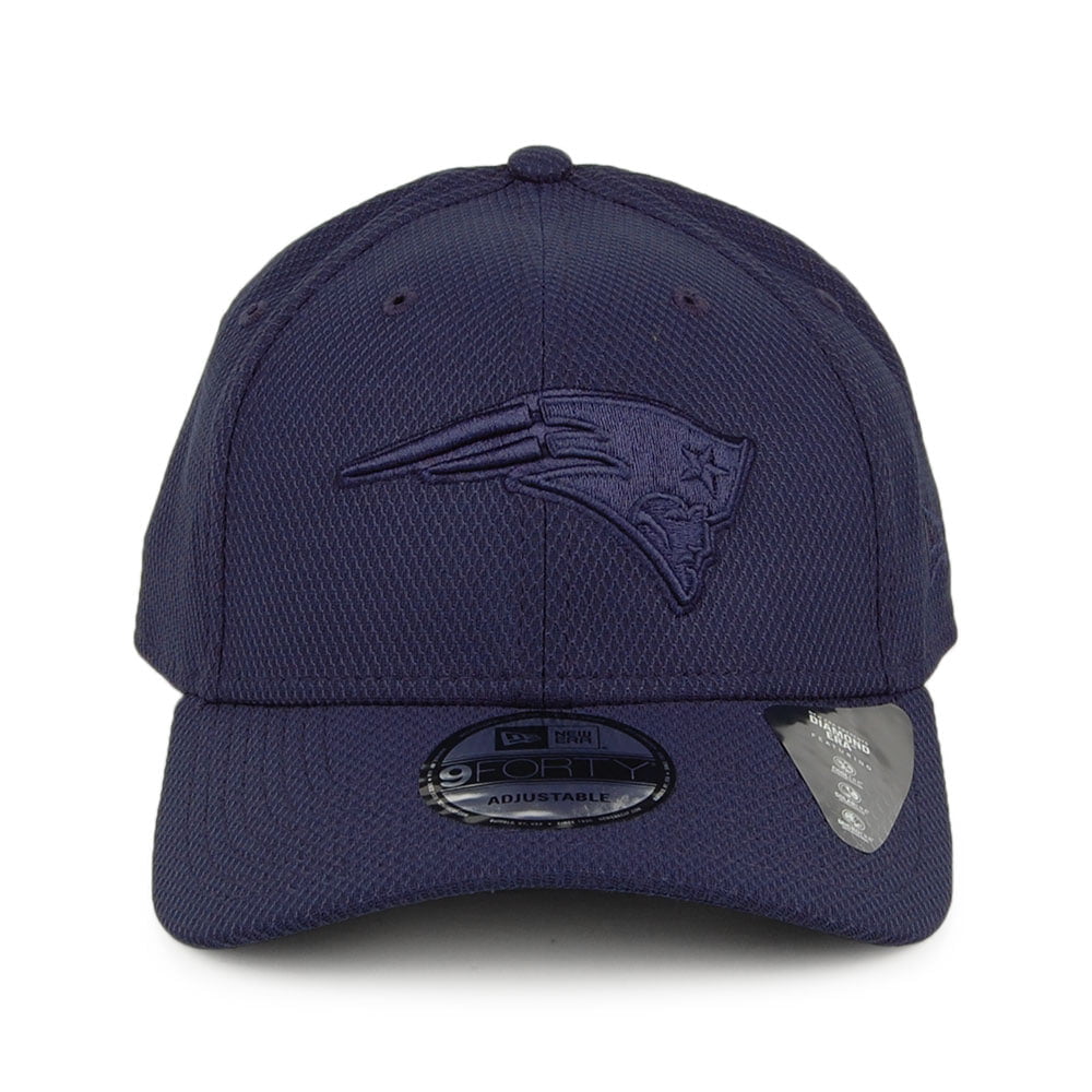 Casquette 9FORTY NFL Mono Team Colour New England Patriots bleu marine NEW ERA