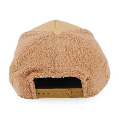 Casquette Trucker MLB Sherpa L.A. Dodgers beige sable NEW ERA
