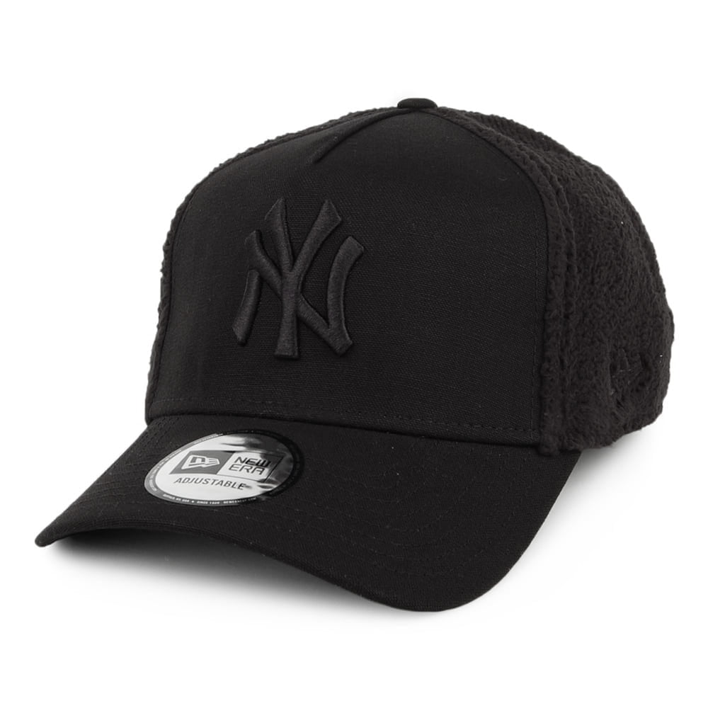 Casquette Trucker MLB Sherpa New York Yankees noir NEW ERA