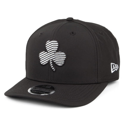 Casquette Strapback 9FIFTY NBA Monotape Boston Celtics noir-blanc NEW ERA