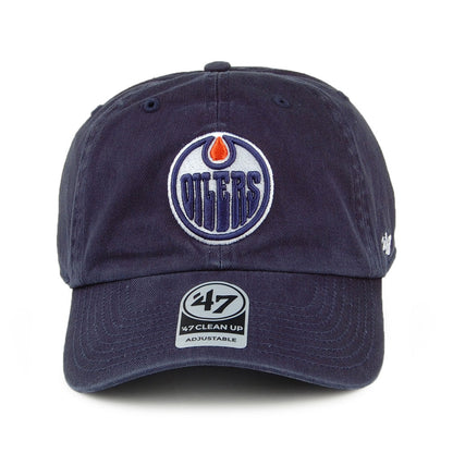 Casquette NHL Clean Up Edmonton Oilers bleu marine 47 BRAND
