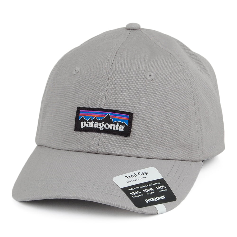 Casquette en Coton Bio P-6 Label Trad gris PATAGONIA