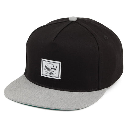Casquette Snapback Whaler Classic noir-gris HERSCHEL SUPPLY CO.