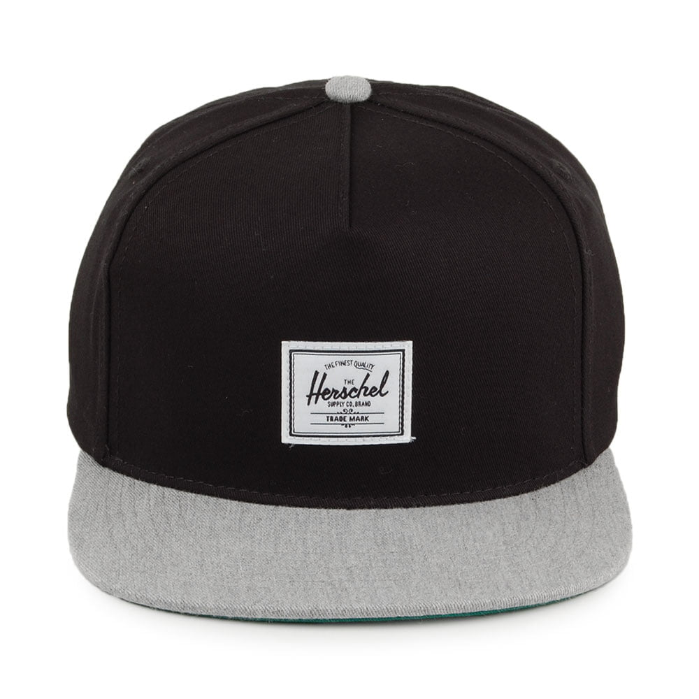 Casquette Snapback Whaler Classic noir-gris HERSCHEL SUPPLY CO.