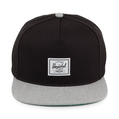 Casquette Snapback Whaler Classic noir-gris HERSCHEL SUPPLY CO.