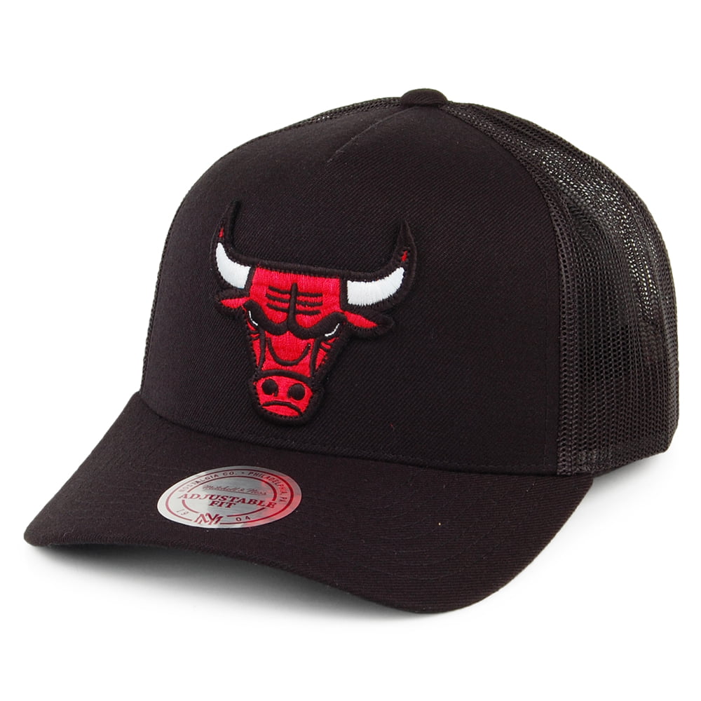 Casquette Trucker Team Logo Chicago Bulls noir MITCHELL & NESS