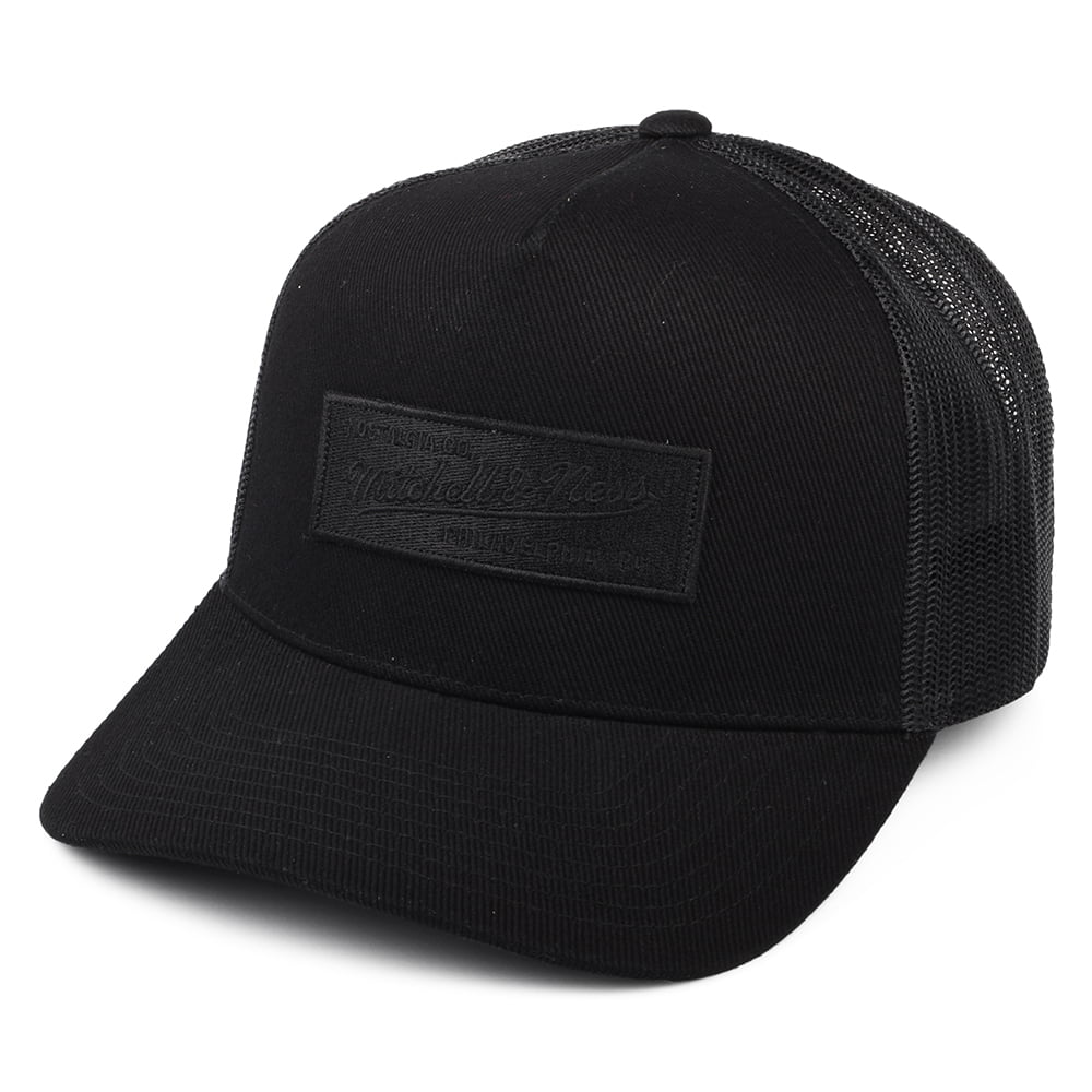 Casquette Trucker Branded Box Logo Classic noir MITCHELL & NESS