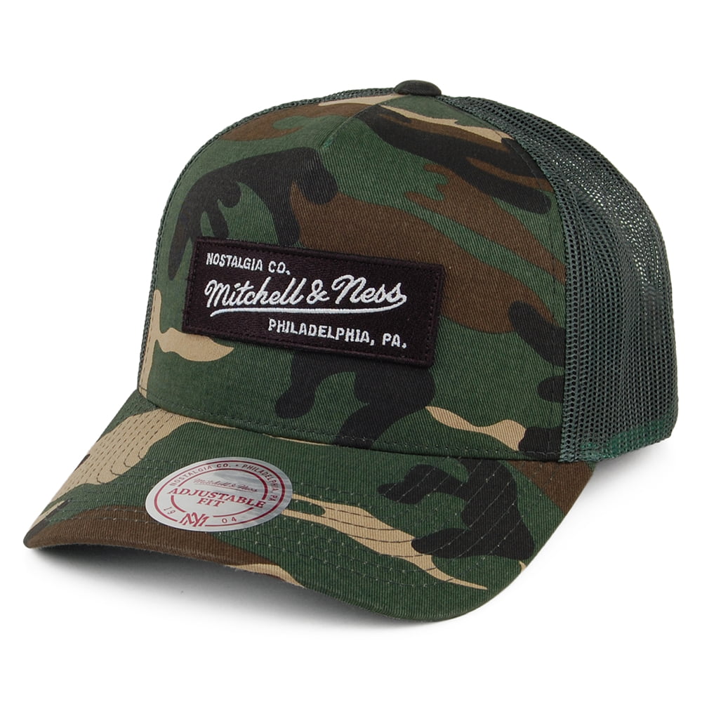 Casquette Trucker Branded Box Logo Classic camouflage MITCHELL & NESS