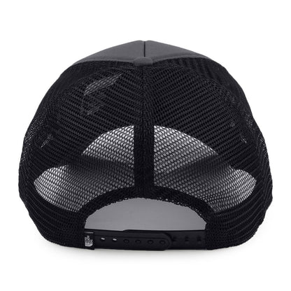 Casquette Trucker Calotte Profonde TNF Logo gris-noir THE NORTH FACE