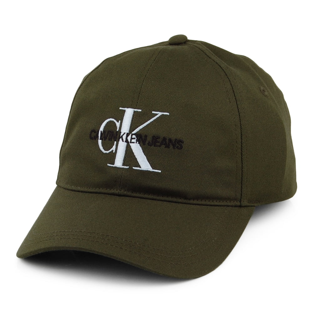 Casquette Jeans Monogram olive CALVIN KLEIN