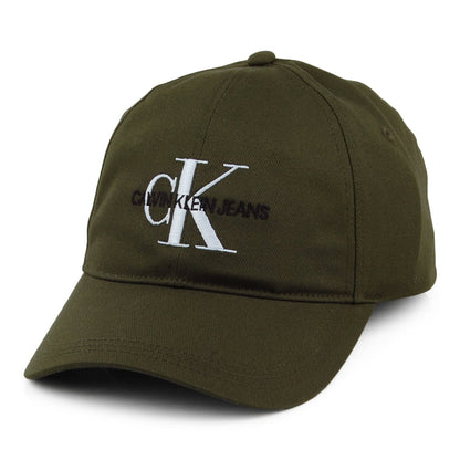 Casquette Jeans Monogram olive CALVIN KLEIN