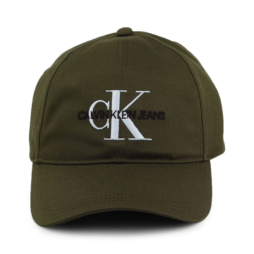 Casquette Jeans Monogram olive CALVIN KLEIN