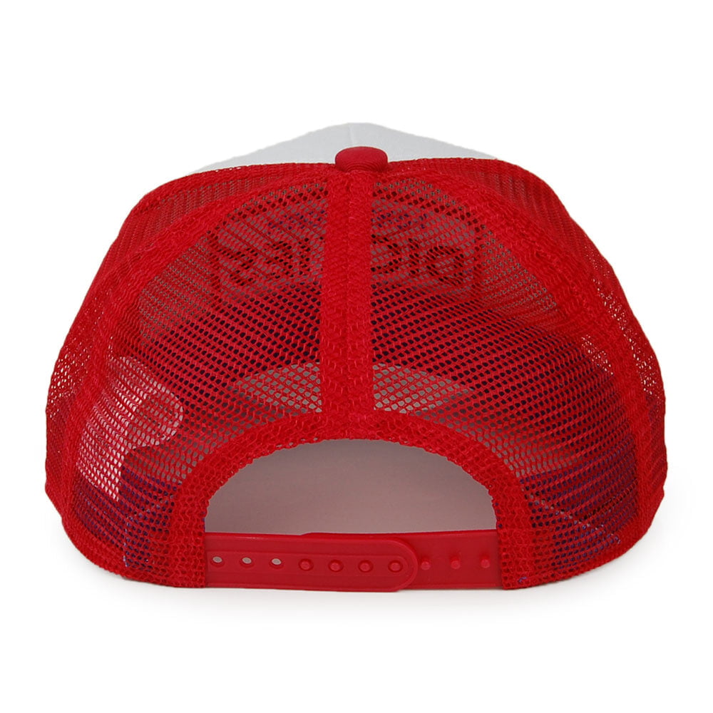Casquette Trucker Millen blanc-rouge DICKIES