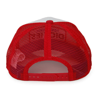 Casquette Trucker Millen blanc-rouge DICKIES