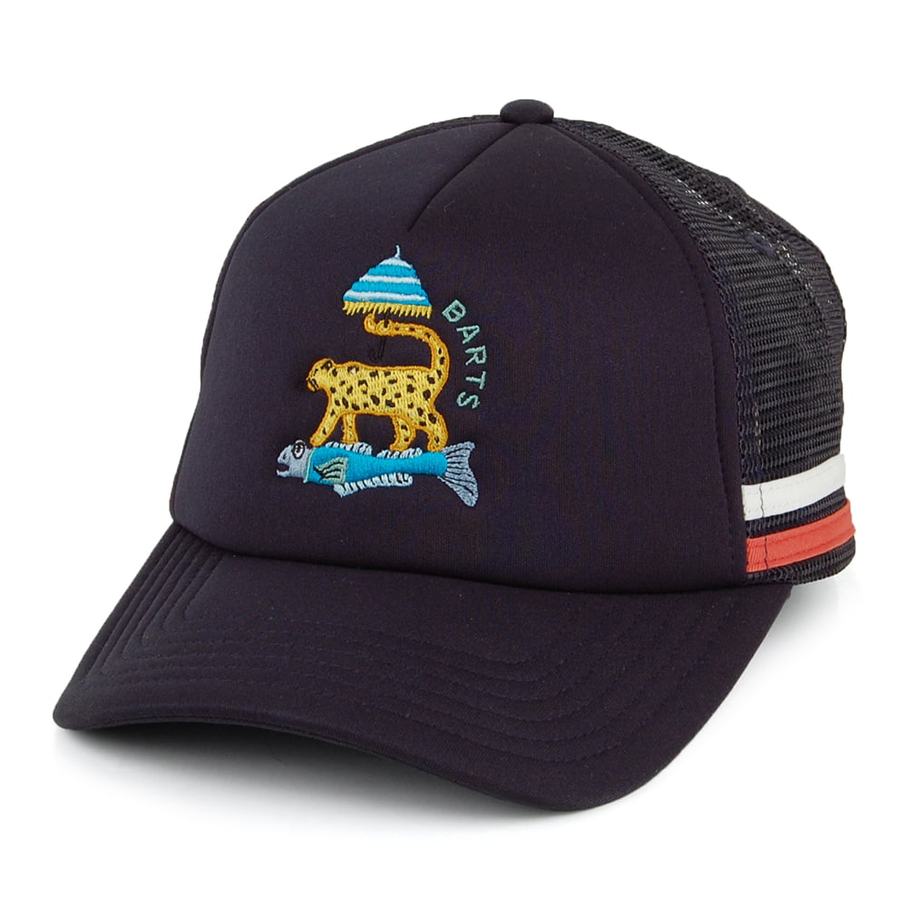 Casquette Trucker Jaspis bleu marine BARTS