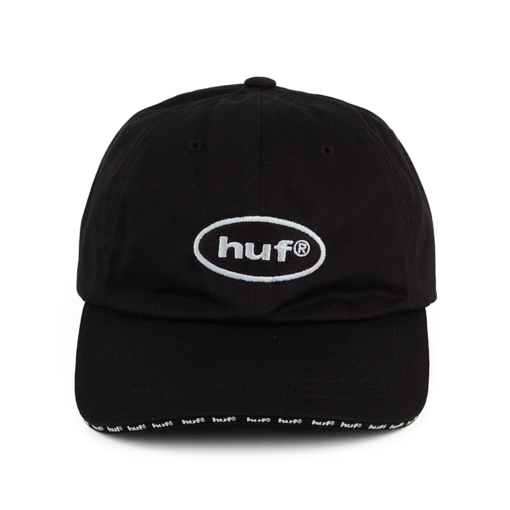 Casquette à Visière Incurvée Ellis noir HUF