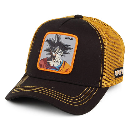 Casquette Trucker Dragon Ball Z Goku noir-jaune CAPSLAB