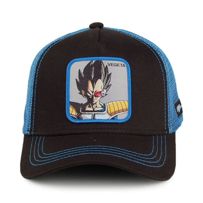 Casquette Trucker Dragon Ball Z Vegeta noir-bleu CAPSLAB