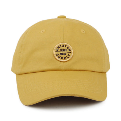 Casquette Low Profile Oath jaune BRIXTON