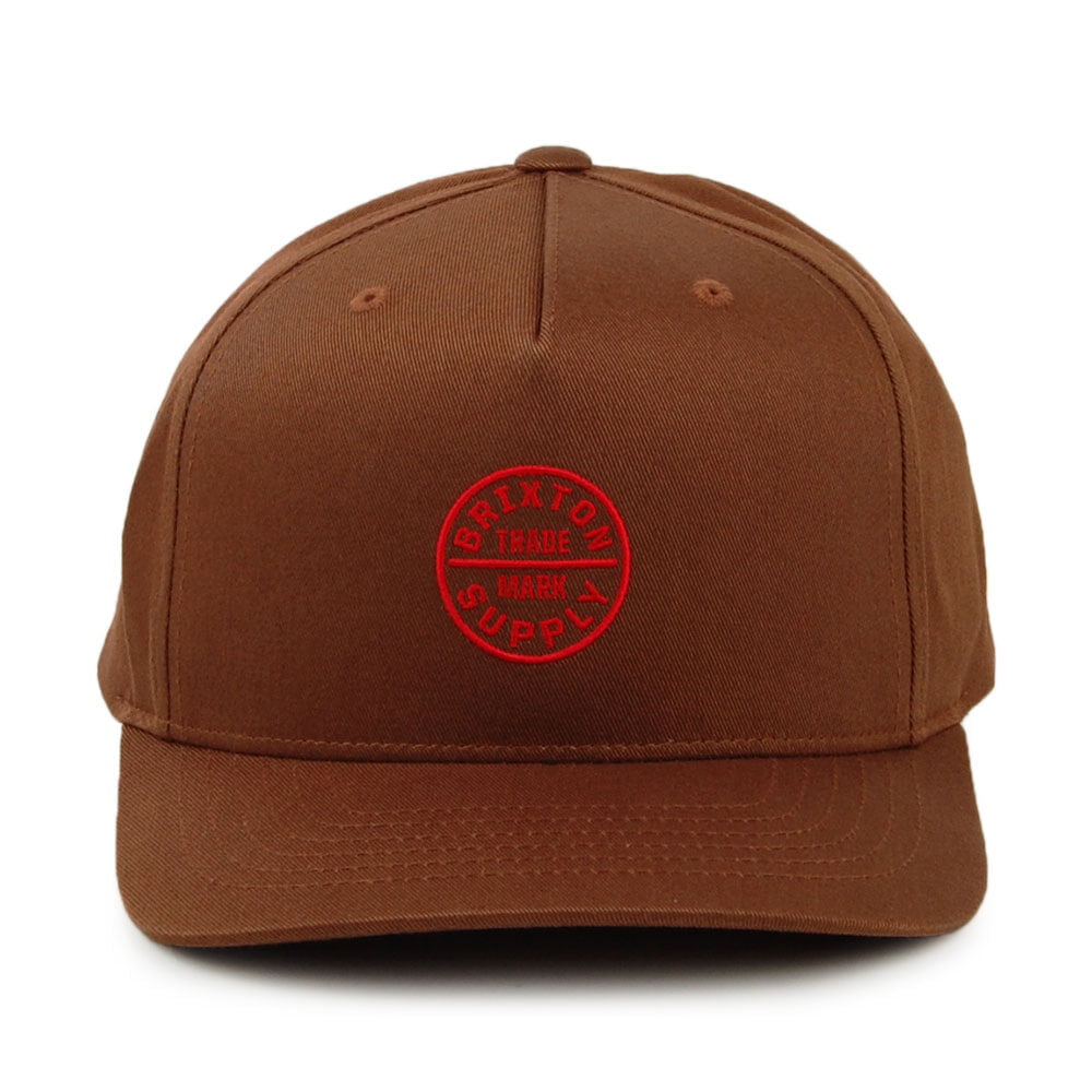 Casquette Snapback Medium Profile Oath 110 marron BRIXTON