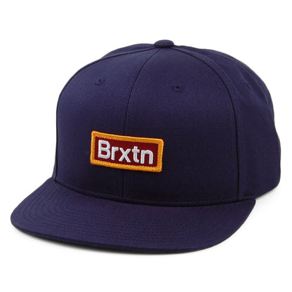 Casquette Snapback Medium Profile Gate III bleu marine BRIXTON