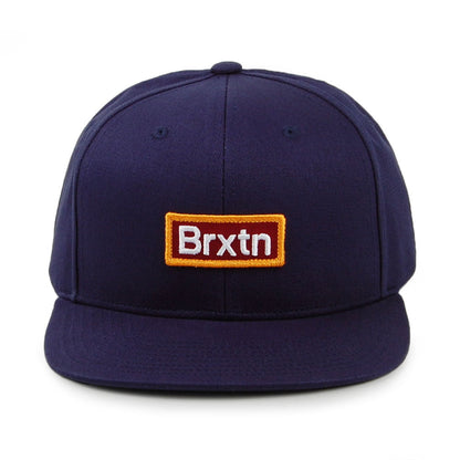 Casquette Snapback Medium Profile Gate III bleu marine BRIXTON