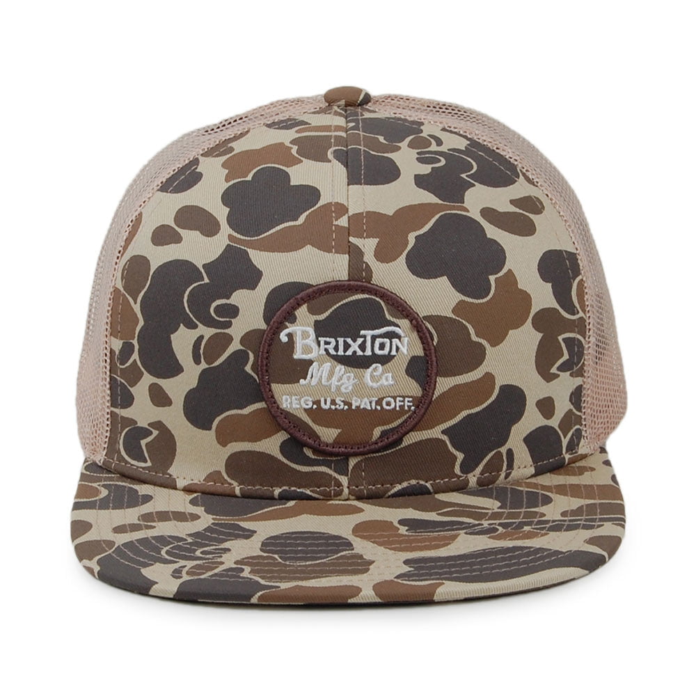 Casquette Trucker Wheeler Mesh camouflage BRIXTON