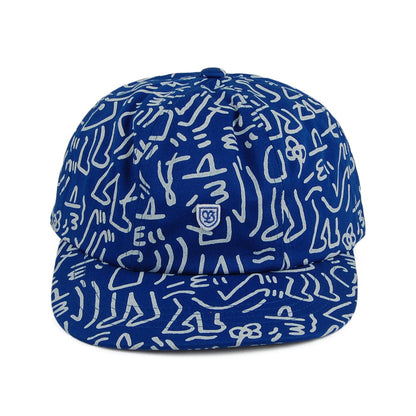 Casquette Strapback B-Shield III Lucas Beaufort bleu-blanc BRIXTON