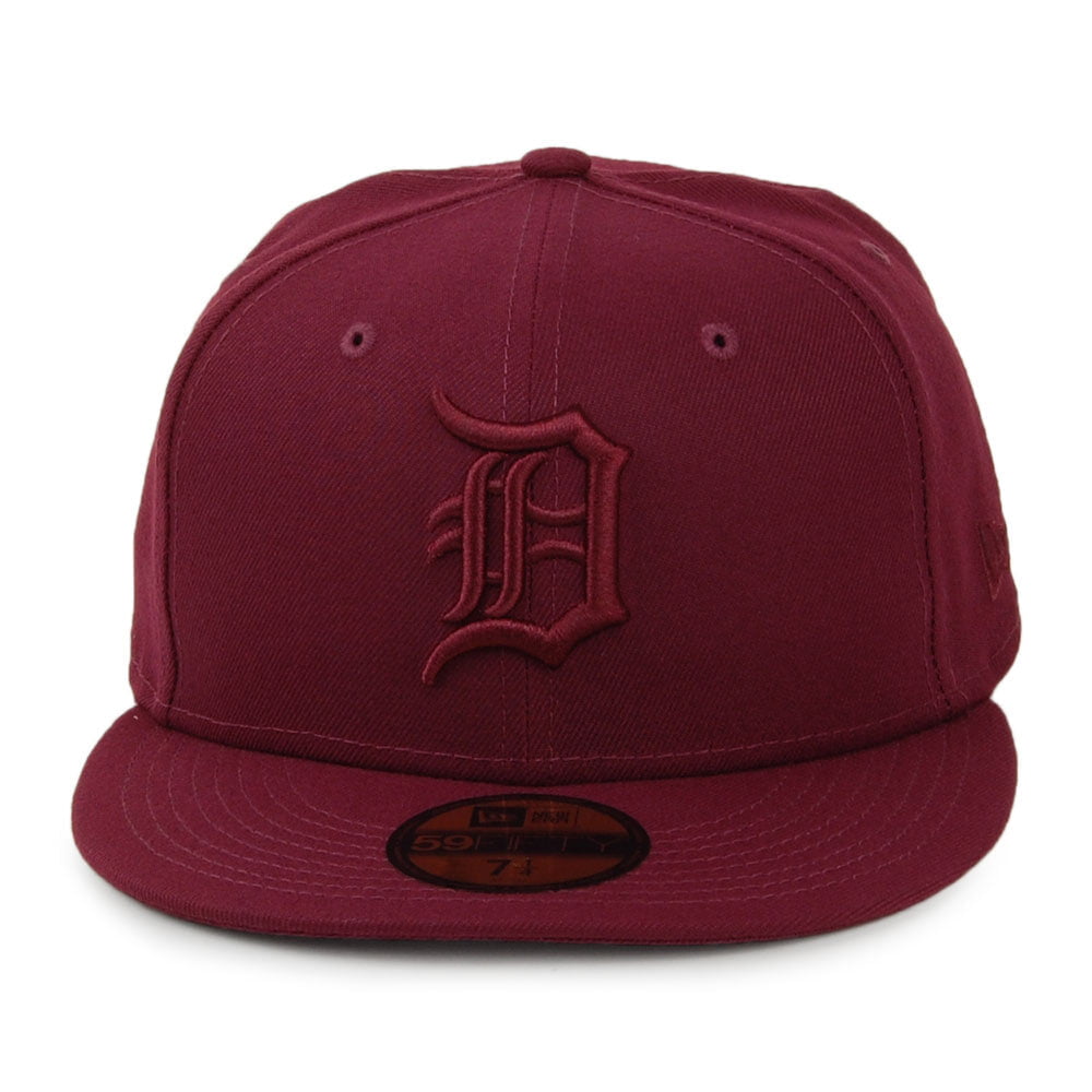 Casquette 59FIFTY MLB Essential Detroit Tigers bordeaux NEW ERA